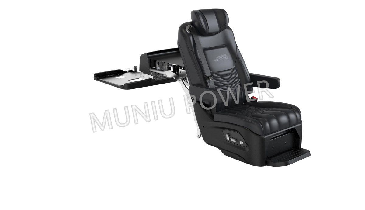 S5B Base-Mount Power Swivel & Lift Car Seat — CE Certified, 180kg Load, 0–113° Rotation for SUV / MPV / Van
