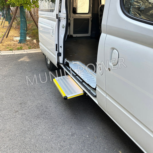 SEF Electric Retractable Running Board for Van Bus RV Ambulance | All-Aluminum Slide Step | Door-Linked Auto Deploy | 250kg Load | CE ECE R10 Certified | OEM Available