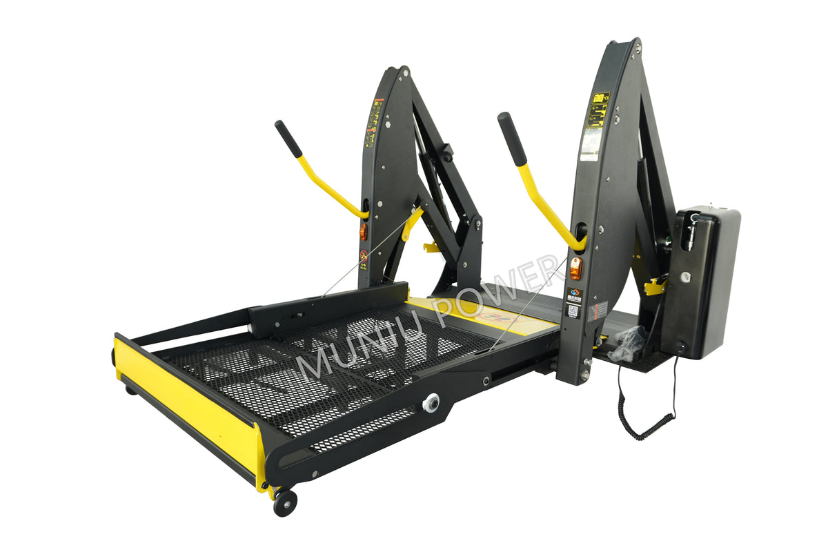 MNL3A Heavy Duty 400kg Loading Wheelchair Lifting Platform for Disabled, Electro-Hydraulic Van Lift