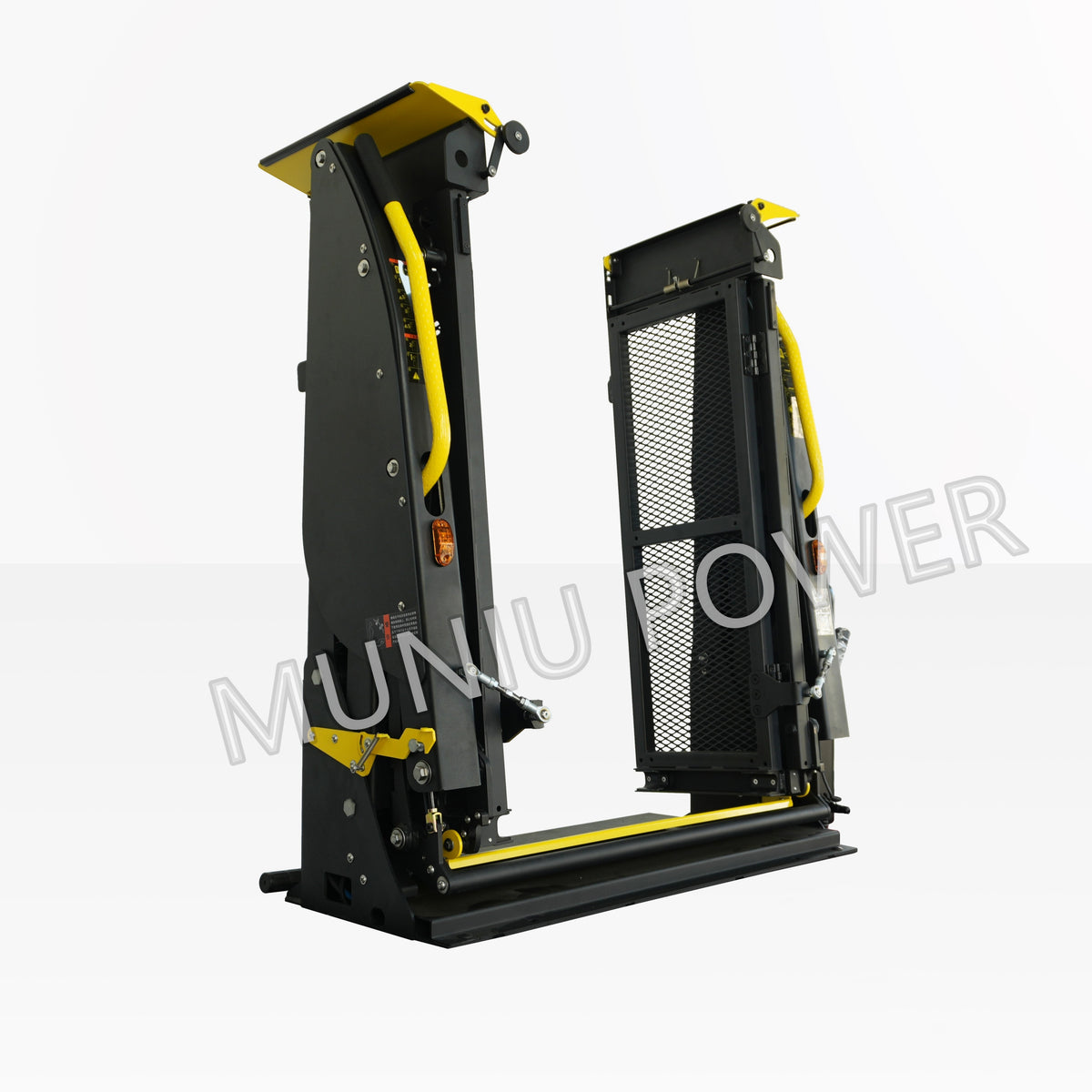 MNL3B Hydraulic Bus & Van Wheelchair Lift with Folding Platform, 400 kg / 880 lbs, 12V 24V DC - Wheelchair Accessible Vehicle Lift