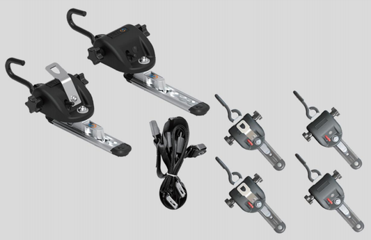 RS5A 4-Point Wheelchair Tie-Down & Restraint System | Floor-Track Flush-Mount, ISO 10542-1: 2012 Certified