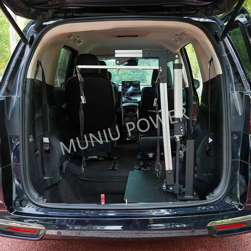 WH3A Power Wheelchair Hoist for SUV & MPV Boot — ECE R10 Certified, 100kg Lift Capacity, APP & Bluetooth Control, Left & Right Rotation