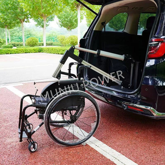 WH3A Power Wheelchair Hoist for SUV & MPV Boot — ECE R10 Certified, 100kg Lift Capacity, APP & Bluetooth Control, Left & Right Rotation